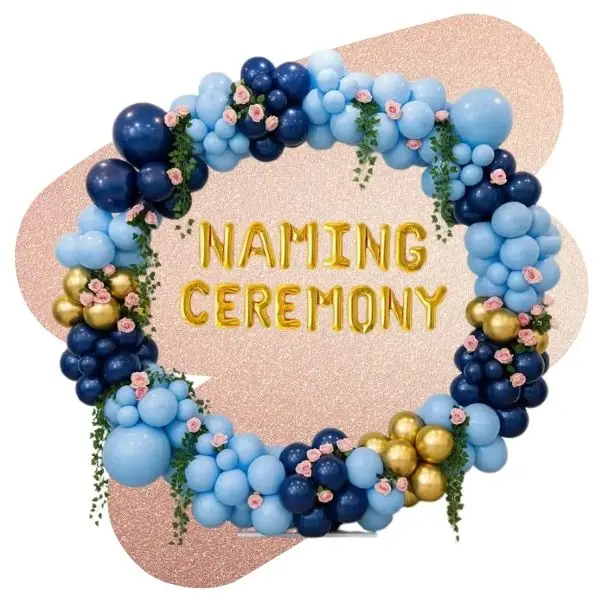 naming ceremoney balloon decoration